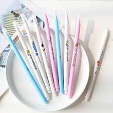 Канцелярские принадлежности креативное обучение гегемония персонаж нейтральная ручка черная Водяная ручка 0,38 мм Студенческая контрольная письменная ручка черного цвета