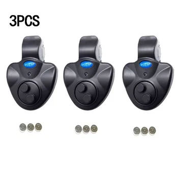 

Fishing Fish Bite Alarm Electronic Buzzer on Fishing Rod with Loud Siren Daytime Night Indicator With Battery B154