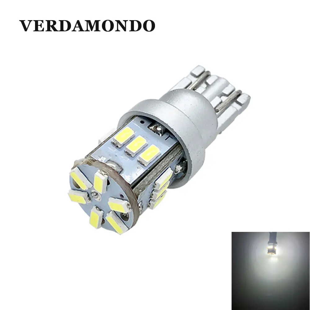 Автомобисветильник Светодиодная лампа T10 W5W 18 3014 Smd боковые габаритные огни s