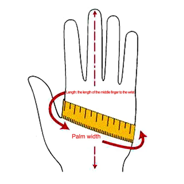 2017 Fashion Women Winter Gloves Female Ladies Girls Cotton Glove Outdoor Warm Full Finger Gloves YW -