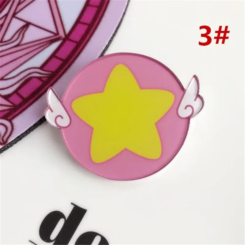 Аниме звезда популярная карта аниме Captor Cardcaptor Сакура звезда брошь мультяшный значок A869 - Цвет: color 3
