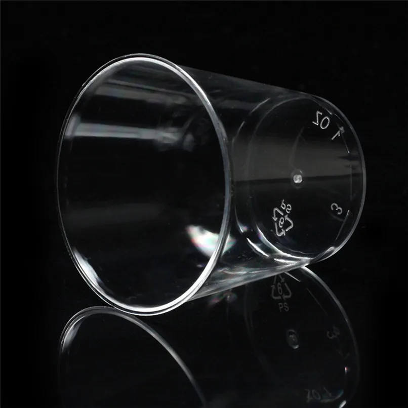 10PCS bar wine glasses 30ml Clear Plastic Disposable Party Shot Glasses Jelly Cups Tumblers Birthday #2h08 (7)