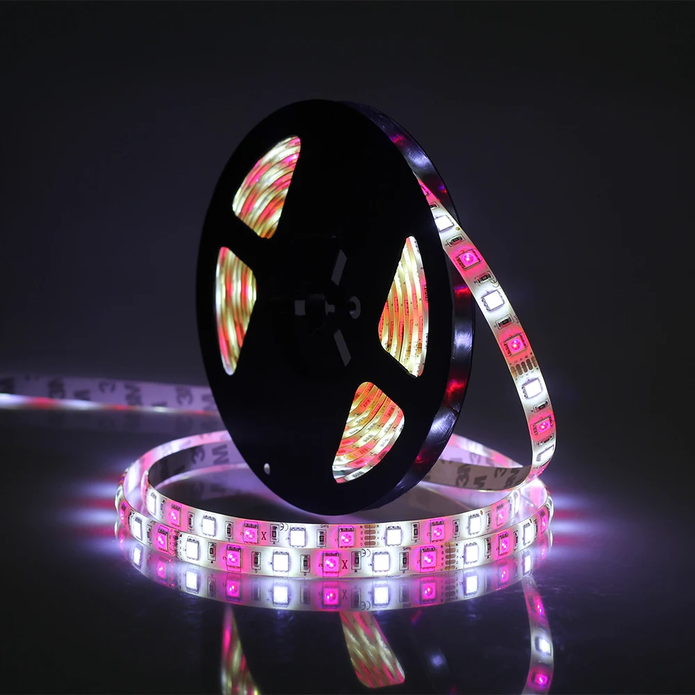 DC12V 5050 RGBW LED strip Lights 60LEDs/m 5M IP65 waterproof Flexible Strip Tape 5PIN LED strip 5050 RGBW / RGBWW images - 6