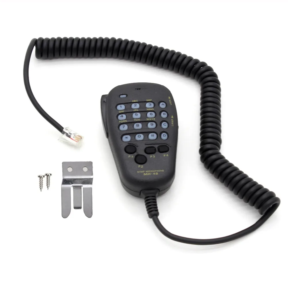 

MH-48 Car radio Mic 6 Pin DTMF Microphone Speaker MH-48A6J for Yaesu Mobile Radio FT-7800R FT-8800R FT-8900R FT-7900R XQF