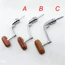 YUYU металлический Спиннинг рыболовная Катушка Ручка для 200 500 1000 2000 3000 4000 5000 6000 7000 складная деревянная Катушка для спиннинга ручка