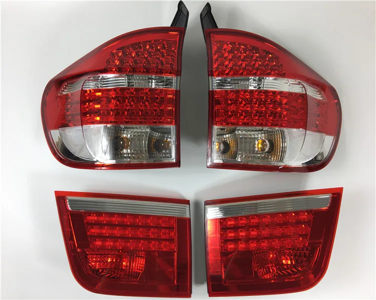 Qirun rear lamp tail light assembly for BMW X5 E70 3.0d 3.0sd 3.0si 3.5d 4.8 2006-2008 |