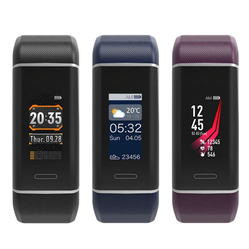W7 gps умный Браслет IP67 Водонепроницаемый Монитор Сердечного Ритма Смарт-Браслет фитнес-трекер спортивные часы для IOS Android