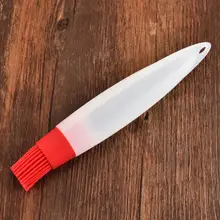 Силиконовый инструмент для выпечки кисточка для смазывания гриля торт Масло Хлеб кисточка для выпечки жидкое масло ручка LX4408