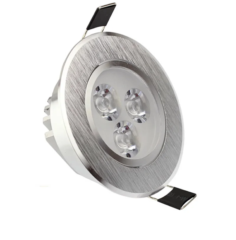 High Power Led Lighting Ceiling 3*3w 9w Down Light for Home Indoor Recessed Spot Lamp 110v 220v 12V 24V + Drivers CE UL | Освещение
