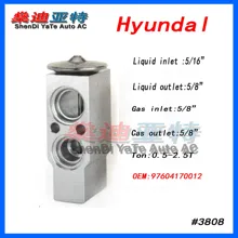 ShenDi YaTe Авто AC автомобильной испаритель для кондиционира расширительный клапан для Hyundal oem 97604170012