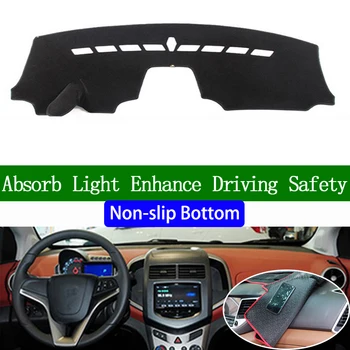

For Chevrolet Aveo Sonic 2012 2013 2014-2016 Non-slip Bottom dashmat pad dash cover auto accessories