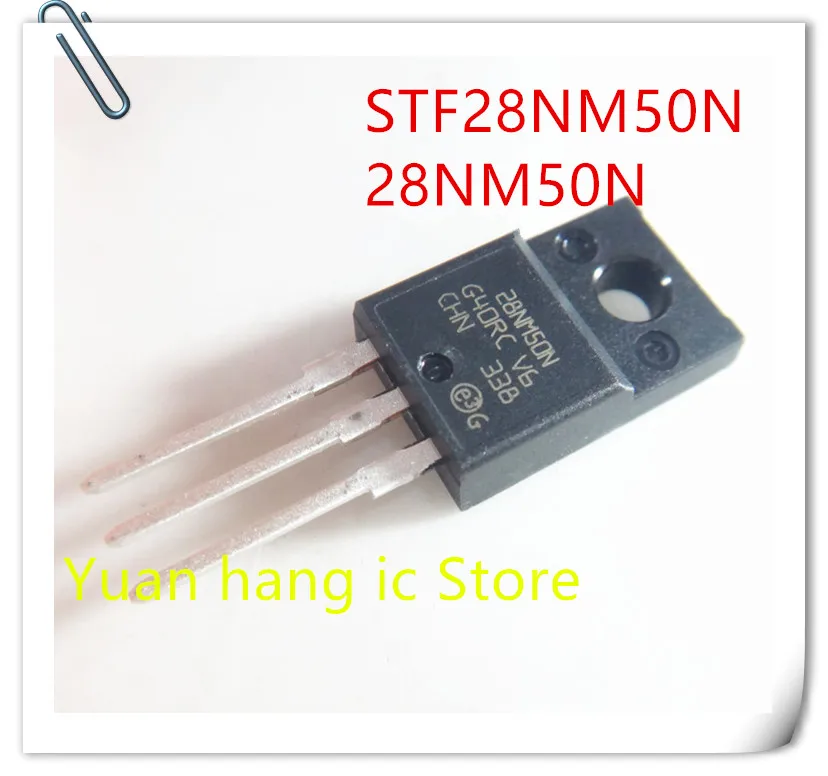 

10 шт./лот STF28NM50N 28NM50N 500V 21A 90W FET plastic TO-220 original authentic
