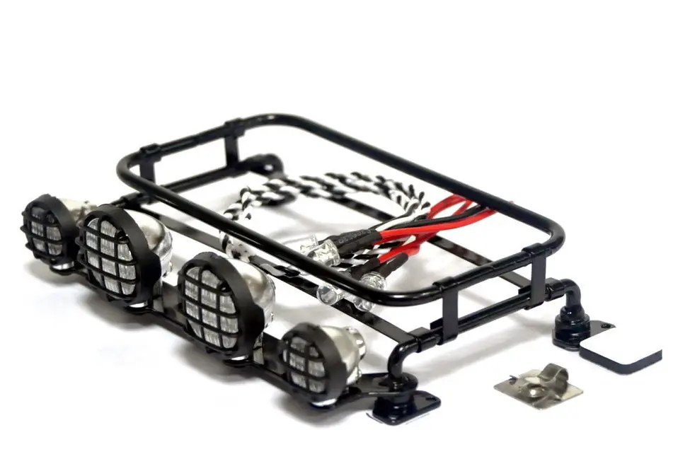 

100*60m/m Metal Luggage / Light bar /Roof Rack For CC-01,CR-01/AXIAL SCX10 /MST