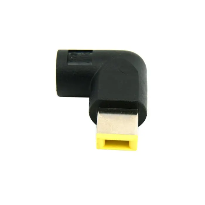 

Jimier DC 7.9*5.4mm DC Jack to Rectangle Port 90 Degree Angled Charger Power Adapter for Think Pad X1 Carbon Laptop