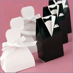 

Free shipping 250pcs/lot bride and groom wedding paper box XTH-999