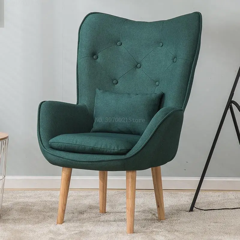 Скандинавский одноместный диван для гостиной, балкон, мини-стул, современный минималистичный диван, индивидуальный стул для спальни - Color: 2