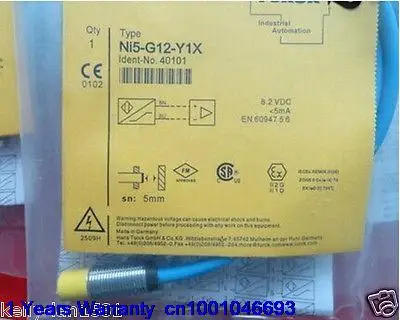 

DHL/EUB 5pcs New Turck Proximity Sensor NI5-G12-Y1X 15-18