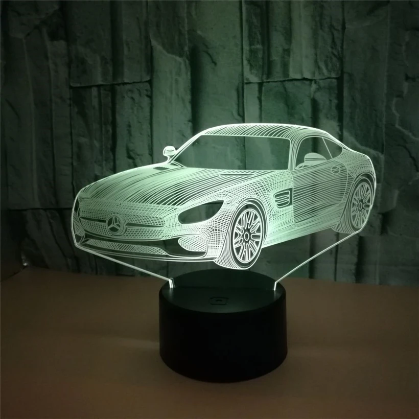 car 3D night light (4)
