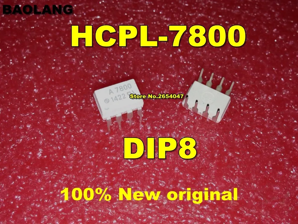 10 шт./лот HCPL-7800 HCPL7800 A7800 A7800A DIP8 фотоэлектрический соединитель |
