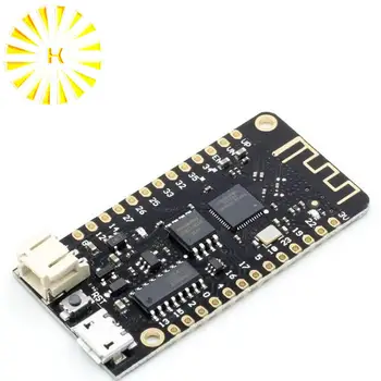 

ESP32 ESP-32 CH340 CH340G Wifi Bluetooth Development Board Antenna MicroPython Micro USB Lithium Battery Interface 4MB Flash