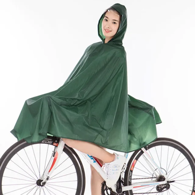 Bike Poncho Rain Coat Travel Men Women Outdoor Bicycle Long Raincoat