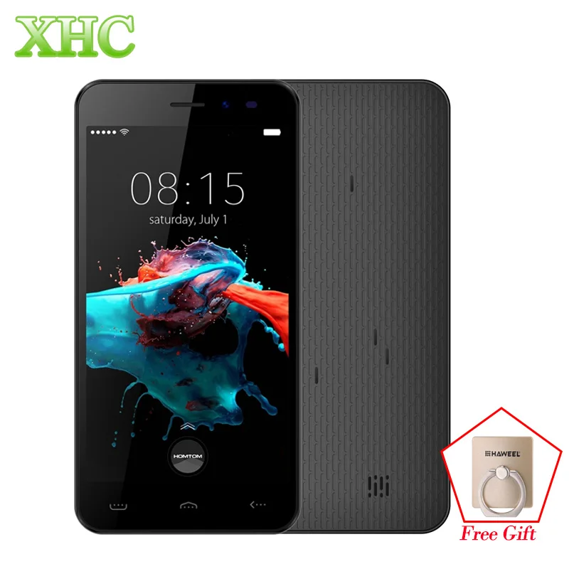 5 0 дюйма HOMTOM HT16 3g WCDMA смартфонов 1 ГБ Оперативная память 8 GB Встроенная MTK6580 4 ядра