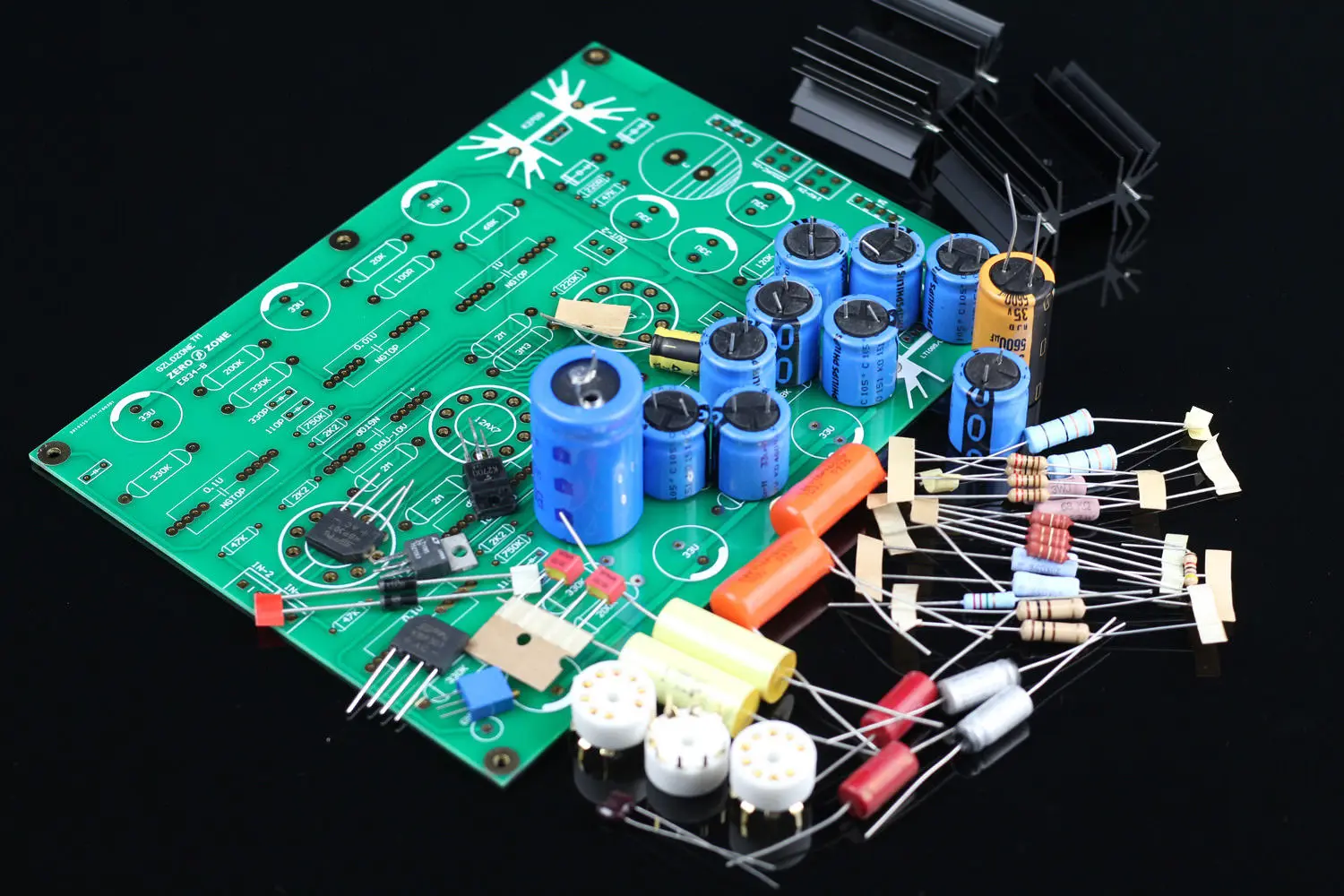 

GZLOZONE V18 RIAA мм трубчатый комплект усилителя для фонографа, основанный на EAR834 amp (без трубок)