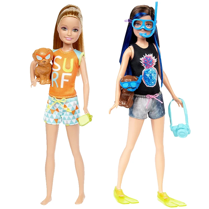 barbie dolphin magic skipper doll