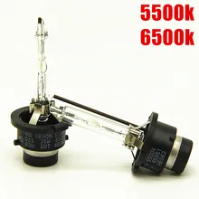 2 шт. Быстрый Яркий Автомобильная ксеноновая лампа D2S ксеноновые лампы 12 v автомобиль d2s фары hid 35 Вт ксеноновая лампа