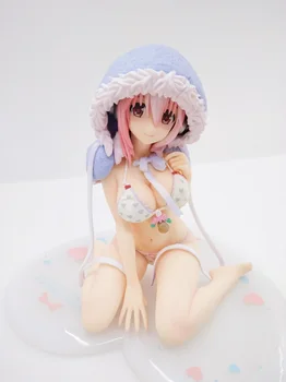 

Nitro+ Virtual Idol SuperSonico Super Christmas Santa Style Swimswear Sexy Figure Figurine Toys