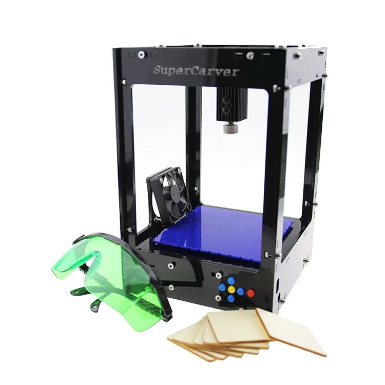SuperCarver High Power Speedy 1000mW DIY Laser Engraver USB Carving Printer Machine Box | Инструменты