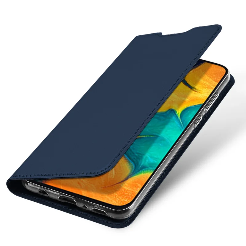 DUX DUCIS из искусственной кожи чехол для samsung Galaxy A10 A30 A50 Coque Роскошный тонкий чехол флип чехол для Galaxy A50 A10 A30 случаях