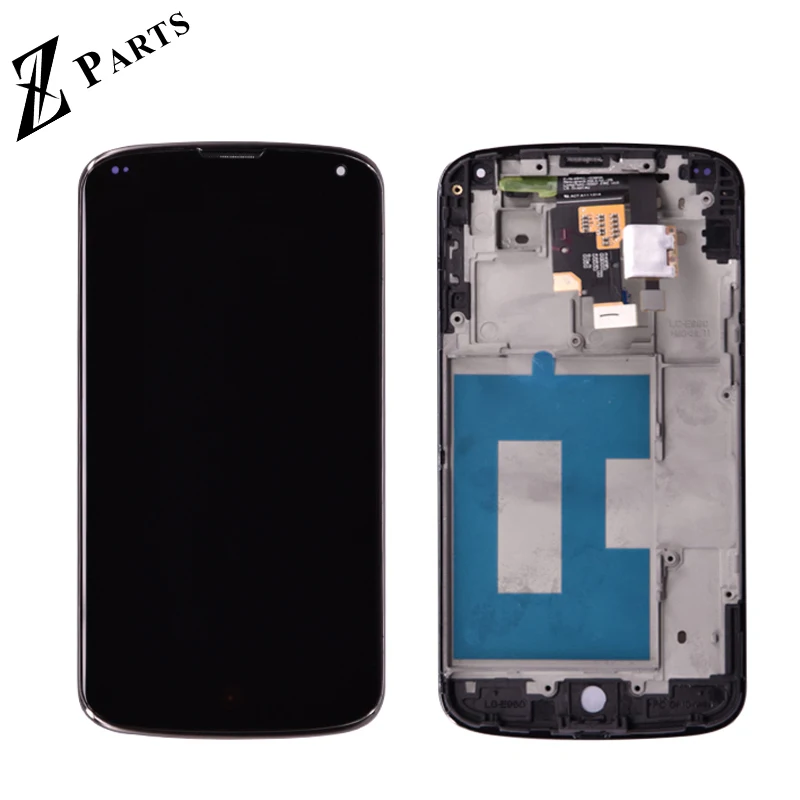 Оригинальный Для LG Google Nexus 4 E960 ЖК дисплей с кодирующий преобразователь
