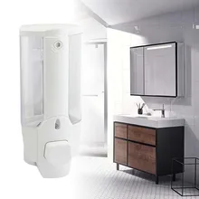 Новая версия, оригинальная большая емкость, шампунь, гель для душа, коробка для хранения мыла, насос, дозатор мыла, настенный пластик