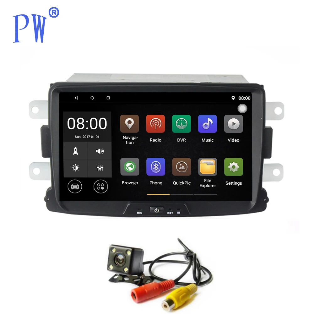 

Android 7.1 Car GPS Navigator Radio for Renault Duster Dacia Logan Sandero Captur Lada Xray 2 Dokker Head Multimedia Player Nav