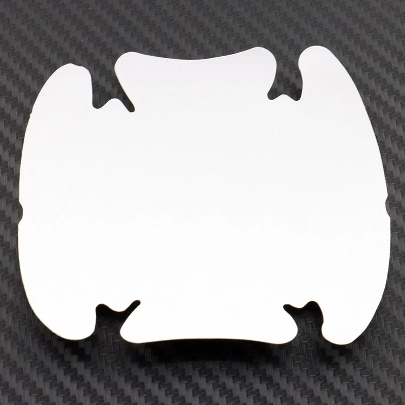 4pcs/set Invisible Clear Car Door Handle Paint Scratch Protector Guard Film Sheet