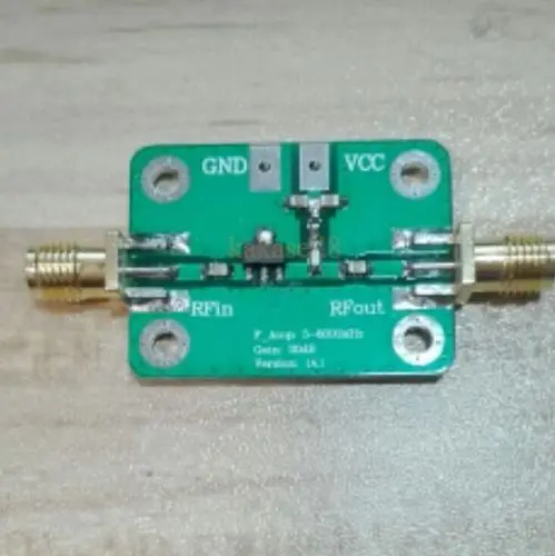 

5MHz to 6000mhz Broadband Low Noise Amplifier RF LNA Amp Module 20DB VHF HF