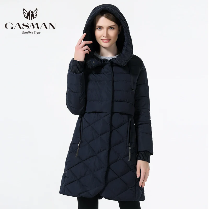 

New winter coat women Thickening Bio Down Jacket women Women's Parka Hooded Female Overcoat Warm Down Parka Medium Length