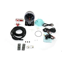 60 мм Автомобильный турбо Boost gauge 2BAR+ Регулируемый контроллер турбо ускорения комплект 1-30 PSI автомобильный метр