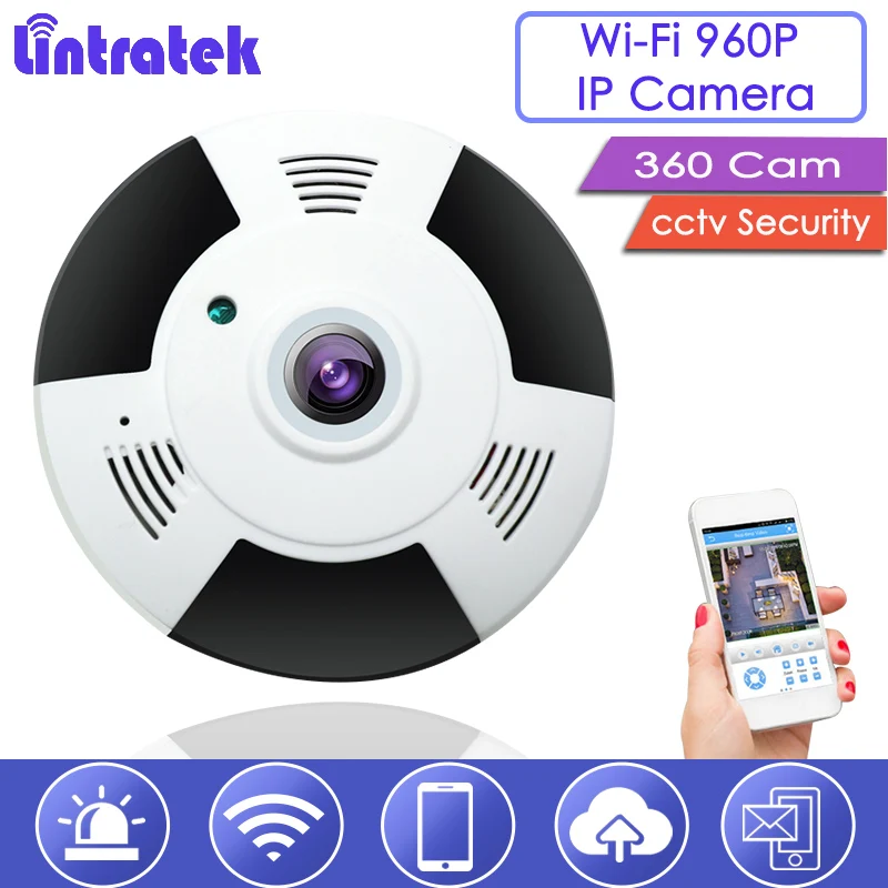 Fisheye 360 безопасности Камера Видеоняни и радионяни Беспроводной Wi-Fi градусов IP 960 P
