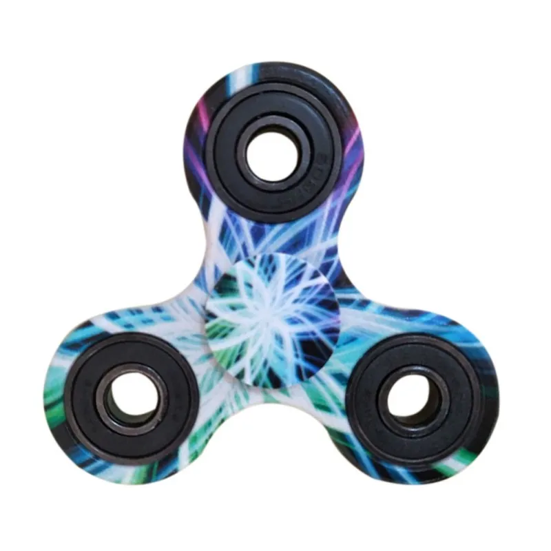 

New Style EDC Round Three Corner Camouflage handspinner For Autism and ADHD Anxiety Stress Relief Focus Toys
