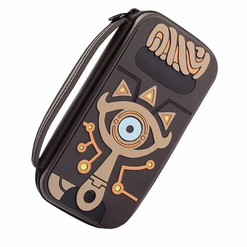 

The Legend of Zelda Sheikah Slate Cospaly Accessories Switch EVA Travel Carrying Case Water-resistent Silicone Storage Bag