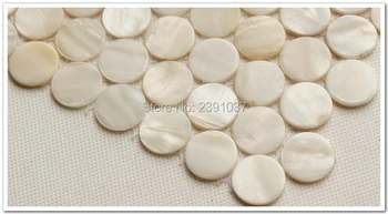 

New arrival white shell mosaic tile luster mother of pearl tile backsplash shell tiles sea shell tile for wall