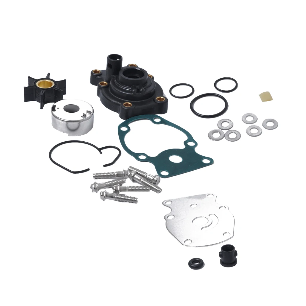 Outboard Water Pump Repair Kit for Johnson Evinrude 25 HP Models 1985 & Up High Quality Water Pump Impeller Service Repair Kit