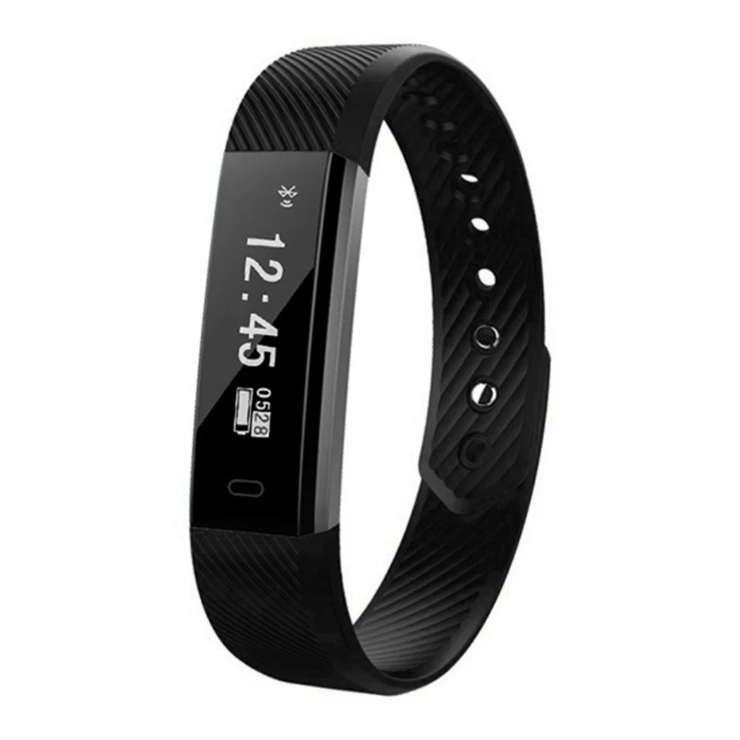 ID115HR плюс Bluetooth Smart Браслет монитор сердечного ритма Фитнес трекер для xiaomi iphone