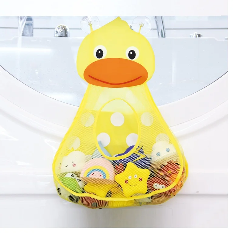 

Baby Bathing Toys Storage Mesh Net Bag Hang Wall Toy drying Mesh Bag Baby Infant Bath accessories
