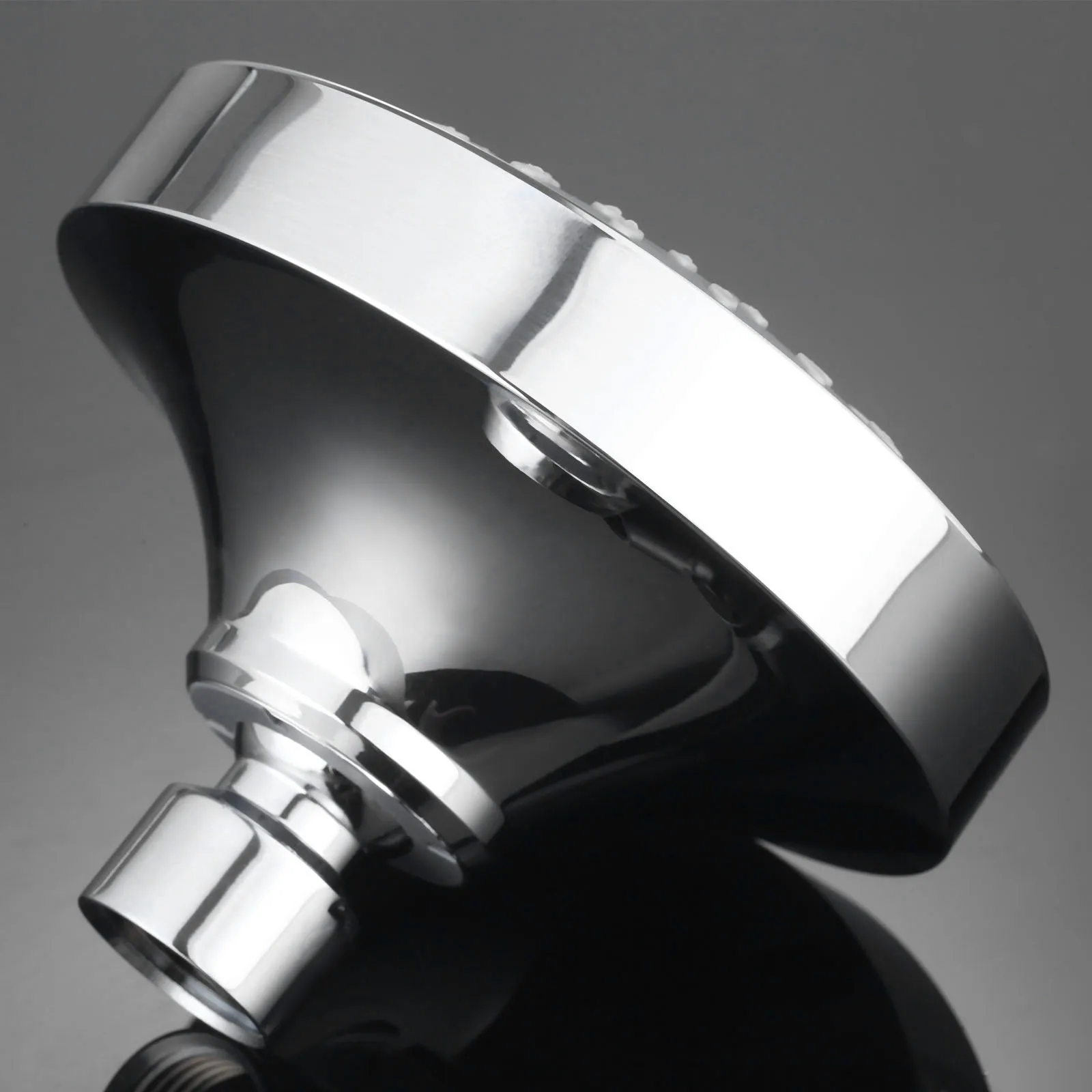 4 inch Shower Head High Pressure ABS Chrome Finish Wall Mounted Showerheads with 5-mode Showering Swivel Joint Adjustable Faucet 4 inch Shower Head High Pressure ABS Chrome Finish Wall Mounted Showerheads with 5-mode Showering Swivel Joint Adjustable Faucet