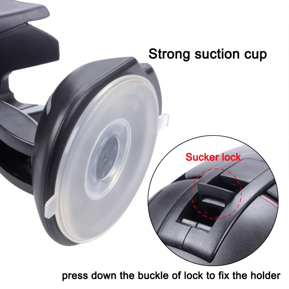 Creative Universal Mouse Shaped Windshield Car Phone Holder Dashboard  Desktop Foldable Car Holder for Smartphones GPS (360 Degree Rotation) (6)