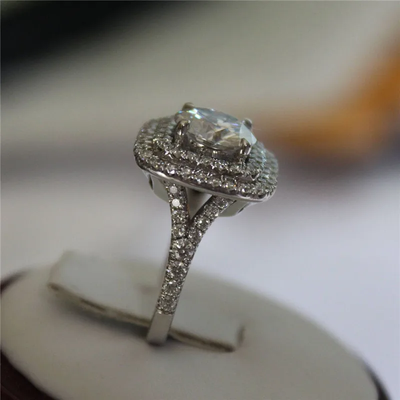 Choucong Manhattan роскошное кольцо из стерлингового серебра 925 пробы фианит AAAAA обручальные Обручальные кольца для женщин Свадебные украшения