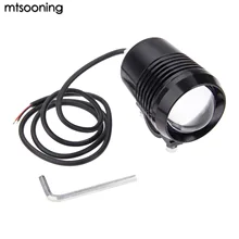 Mtsooning 1200LM 30 Вт светодиодный мотоцикл фар Водонепроницаемый пятна головного света мотоцикл туман лампа U2 мотор Стайлинг